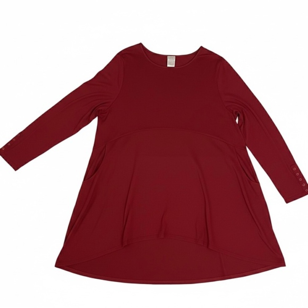 CHICO’S Shirt Comfy Dress